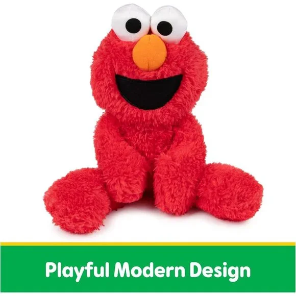Sesame Street Elmo Take Along Buddy Plush Premium Red Toy for Ages 1 and Up - Picture 2 of 9